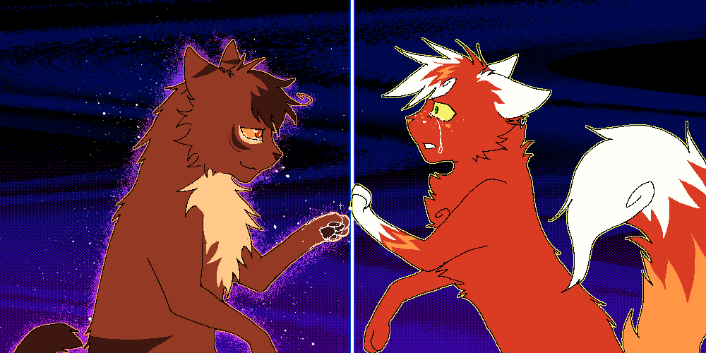 Leafpool leaving Squirrelflight